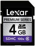 Lexar SDHC 4GB Class 6 Premium Series karta pamięci