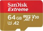 SanDisk Extreme microSDXC 64GB 160/60MB/s SDSQXA2-064G-GN6MA karta pamięci
