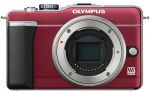 Olympus E-PL1 czerwony aparat