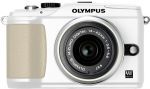 Outlet Olympus E-PL2 14-42 16GB torba 2aku biały aparat z obiektywem