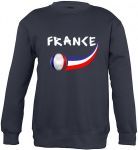 Supportershop France 116 cm granatowy bluza dziecięca