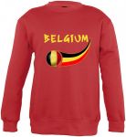 Supportershop Belgium 116 cm czerwony bluza dziecięca