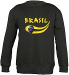 Supportershop Brasil 140 cm czarny bluza dziecięca