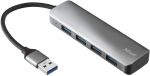 Trust Halyx Aluminium 4-Port USB 3.2 23327 hub